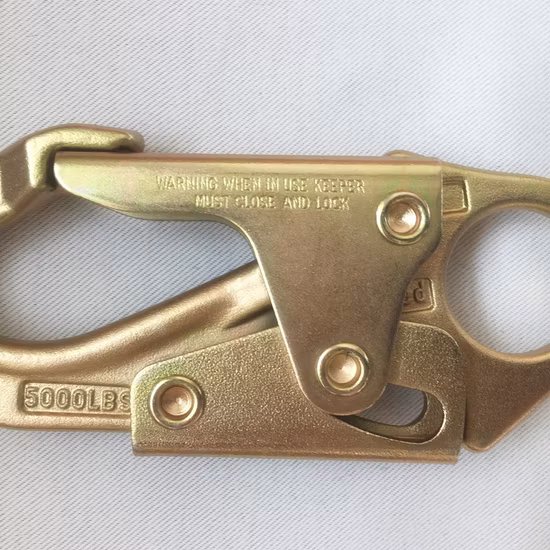 등산용 추락 방지 단조 안전 스냅 후크