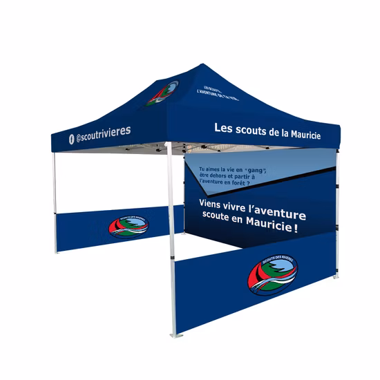 10X10 팝업 텐트 야외 캐노피 무역 박람회 텐트 맞춤 로고